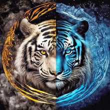 Lade das Bild in den Galerie-Viewer, Tai Chi Tiger-Full Round Diamond Painting-40x40cm
