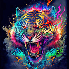 Lade das Bild in den Galerie-Viewer, Tai Chi Tiger-Full Round Diamond Painting-40x40cm
