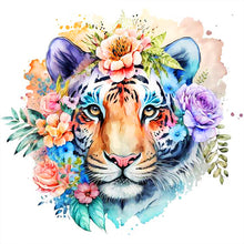 Lade das Bild in den Galerie-Viewer, Tai Chi Tiger-Full Round Diamond Painting-40x40cm

