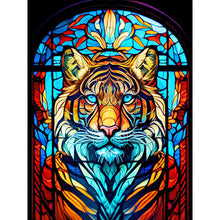 Lade das Bild in den Galerie-Viewer, Buntglas Animal-VollerDiamond Painting-30x40cm
