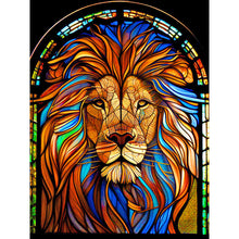 Lade das Bild in den Galerie-Viewer, Buntglas Animal-VollerDiamond Painting-30x40cm

