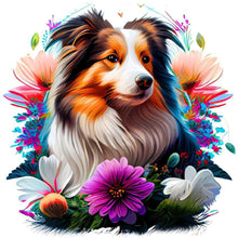 Lade das Bild in den Galerie-Viewer, Dog-Voller Round Diamond Painting-30x30cm
