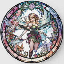 Lade das Bild in den Galerie-Viewer, Buntglas Elf-Full Round Diamond Painting-30x30cm
