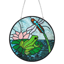 Lade das Bild in den Galerie-Viewer, Buntglas Animal-Double Side Drill-Diamond Painting Pendant
