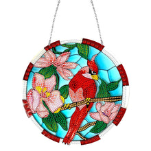 Lade das Bild in den Galerie-Viewer, Buntglas Animal-Double Side Drill-Diamond Painting Pendant
