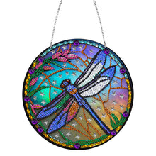 Lade das Bild in den Galerie-Viewer, Buntglas Animal-Double Side Drill-Diamond Painting Pendant
