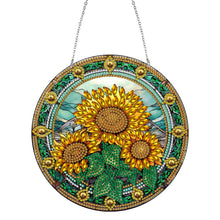 Lade das Bild in den Galerie-Viewer, Buntglas Animal-Double Side Drill-Diamond Painting Pendant
