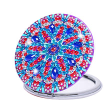 Lade das Bild in den Galerie-Viewer, Mandala-Diamant-Schminkspiegel
