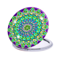 Lade das Bild in den Galerie-Viewer, Mandala-Diamant-Schminkspiegel
