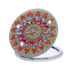 Lade das Bild in den Galerie-Viewer, Mandala-Diamant-Schminkspiegel
