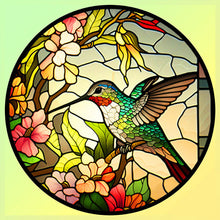 Lade das Bild in den Galerie-Viewer, Buntglas Animal-Full Round Diamond Painting-30x30cm
