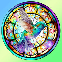 Lade das Bild in den Galerie-Viewer, Buntglas Animal-Full Round Diamond Painting-30x30cm
