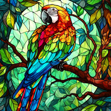 Lade das Bild in den Galerie-Viewer, Buntglas Animal-Full Round Diamond Painting-30x30cm
