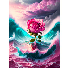 Lade das Bild in den Galerie-Viewer, Rose-Voller Round Diamond Painting-30x40cm
