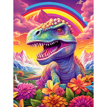 Lade das Bild in den Galerie-Viewer, Rainbow Dragon-voller Round Diamond Painting-30x40cm

