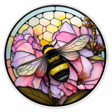 Lade das Bild in den Galerie-Viewer, Buntglas Animal-voller Round Diamond Painting-30x30cm
