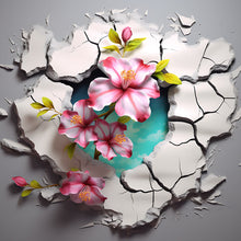 Lade das Bild in den Galerie-Viewer, Flowers-voller Round Diamond Painting-30x30cm
