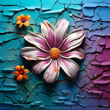 Lade das Bild in den Galerie-Viewer, Flowers-voller Round Diamond Painting-30x30cm
