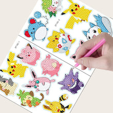 Lade das Bild in den Galerie-Viewer, 2 Stück Pokemon – 5D DIY Bastelaufkleber
