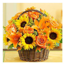 Lade das Bild in den Galerie-Viewer, Blumen - voller quadratischer Diamant - 25x25cm
