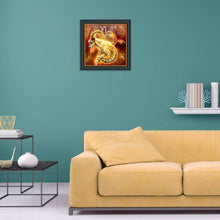 Lade das Bild in den Galerie-Viewer, Capricornus - voller runder Diamant - 30x30cm
