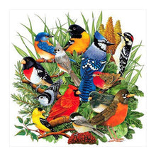 Lade das Bild in den Galerie-Viewer, Elstern - voller quadratischer Diamant - 30x30cm
