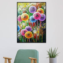 Lade das Bild in den Galerie-Viewer, Löwenzahn - voller runder Diamant - 40x30cm
