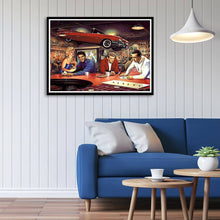 Lade das Bild in den Galerie-Viewer, Sammeln - voller runder Diamant - 40x30cm

