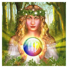 Lade das Bild in den Galerie-Viewer, Konstellation - runder Runder Diamant - 30x30cm
