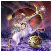 Lade das Bild in den Galerie-Viewer, Konstellation - runder Runder Diamant - 30x30cm
