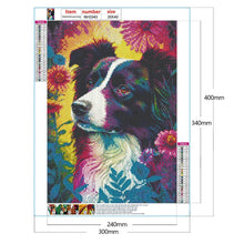 Lade das Bild in den Galerie-Viewer, Traumhund-Voller  Diamond Painting-30x40cm
